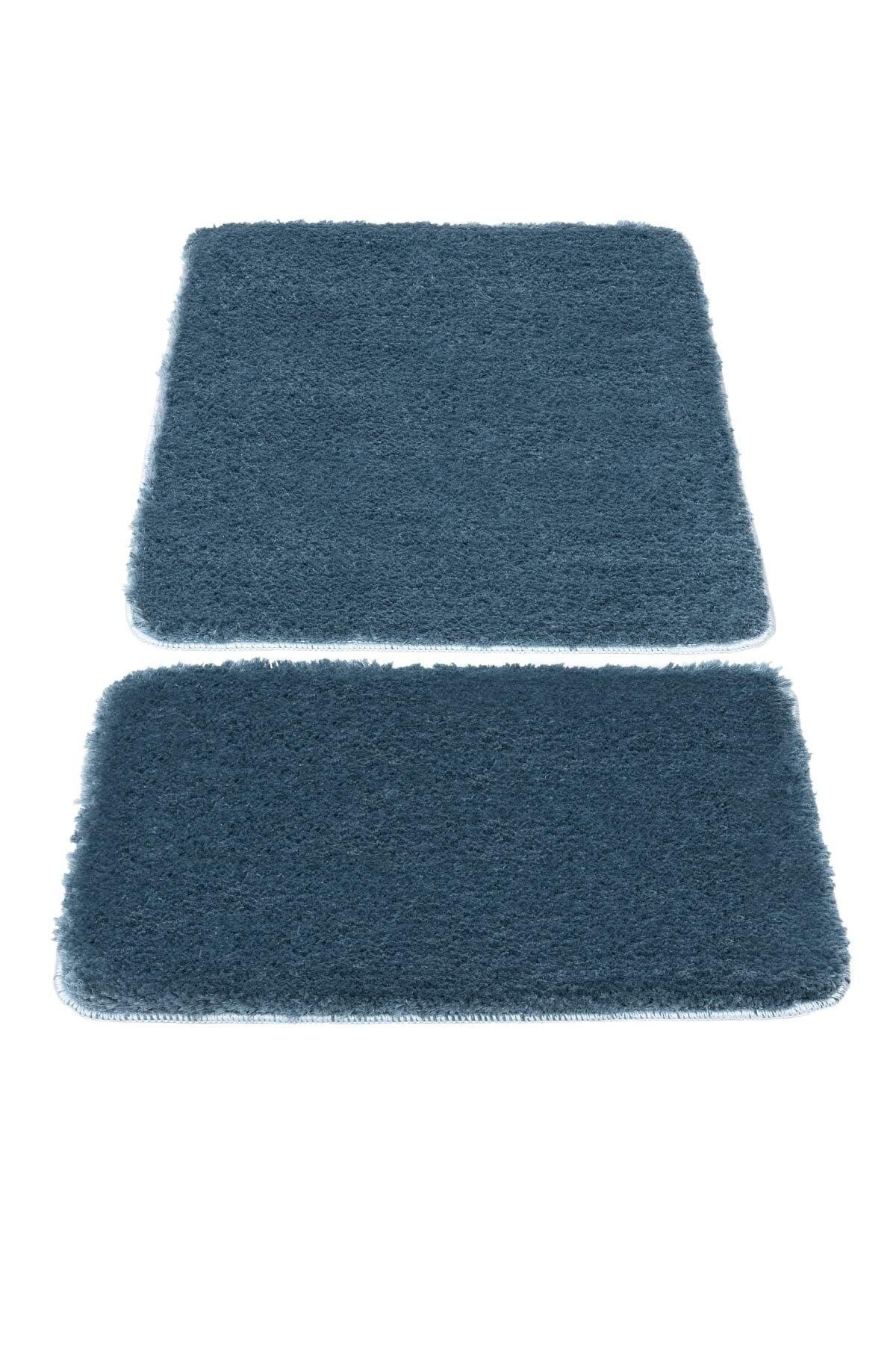 Segura Plush Turquoise Anti-Slip Floor Bath Mat - Swordslife