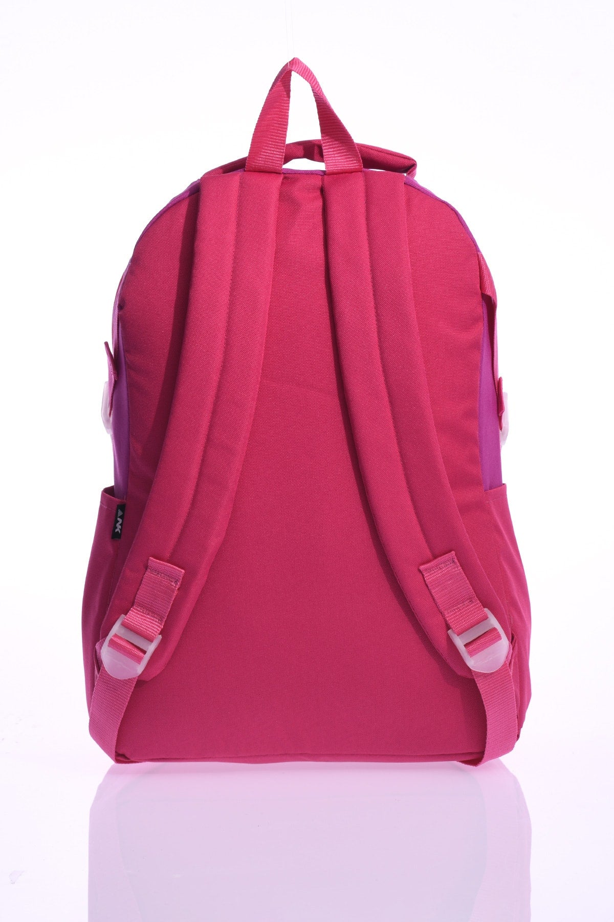 Hkn 9012 Primary School Backpack School Bag Multi Compartment Student Purple