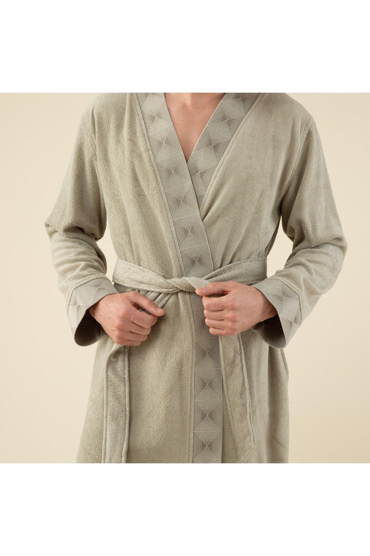 Marigold Unisex Bathrobe Green - Swordslife