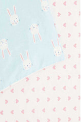 Cute Rabbit Kids Baby Duvet Cover Set 100x150