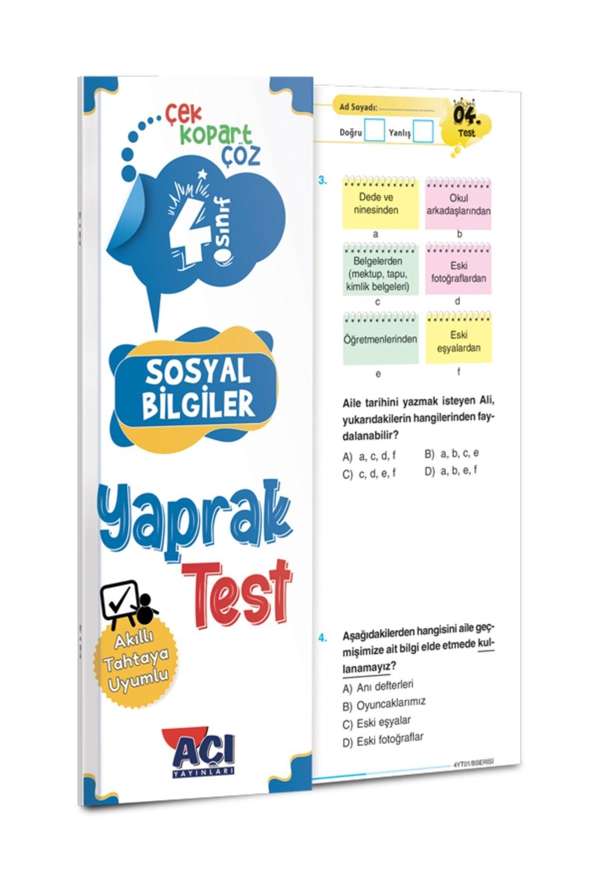 Grade 4 Social Studies Check Cut Leaf Test - Swordslife