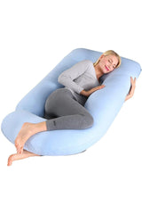 5 Different Zone Support Maternity Pillow With Lined Bag - Swordslife