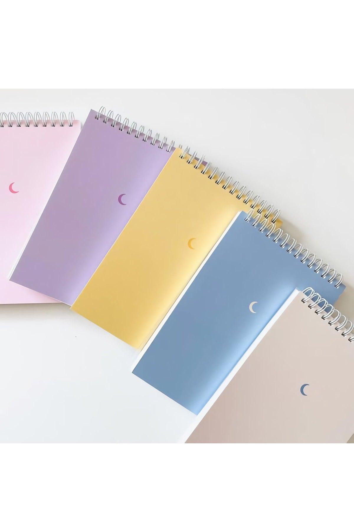 5 Pcs Notebook Set 10 X 13.5 Cm Unlined Notebook