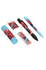 5 Piece Marvel Spiderman Super School Stationery