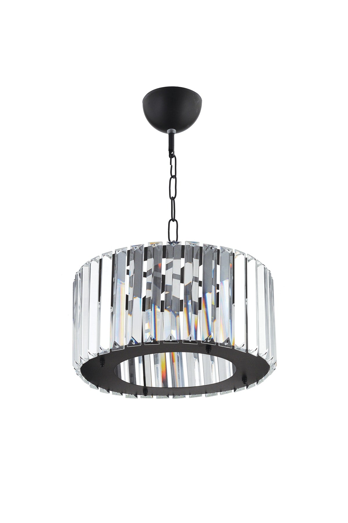 Luxury Diamond Black Luxury Crystal Stone Chandelier