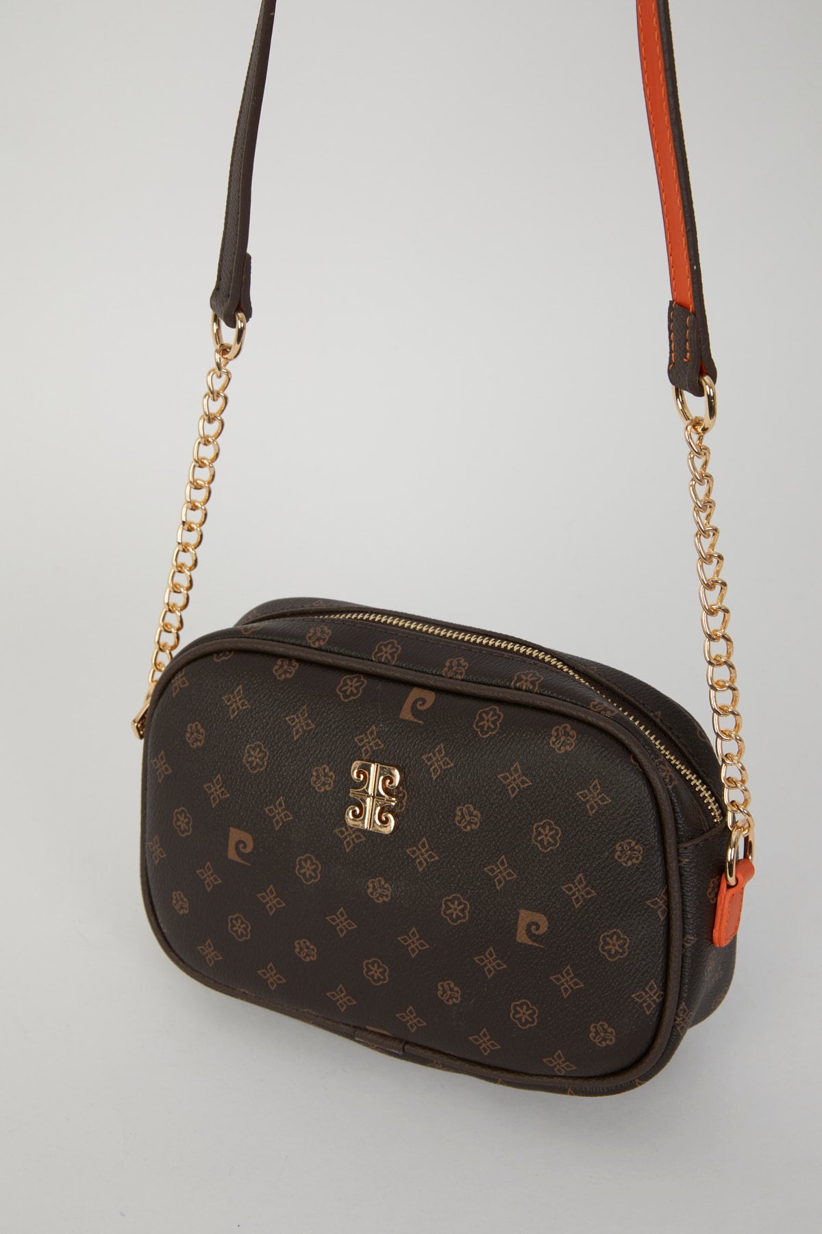 Coffee Monogram Women Shoulder Bag 05PO22Y1543