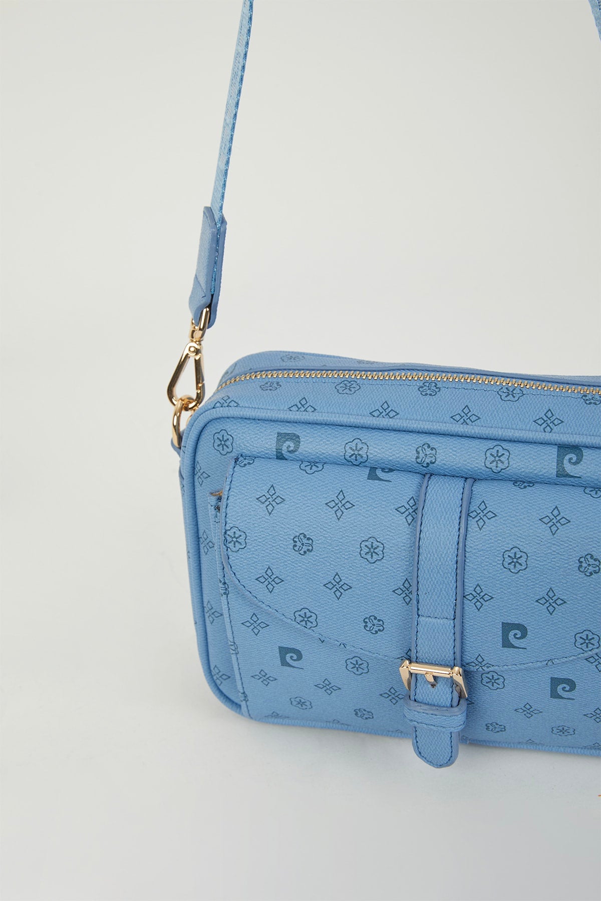 Blue Monogram Women's Shoulder Bag 05PO23Y1726