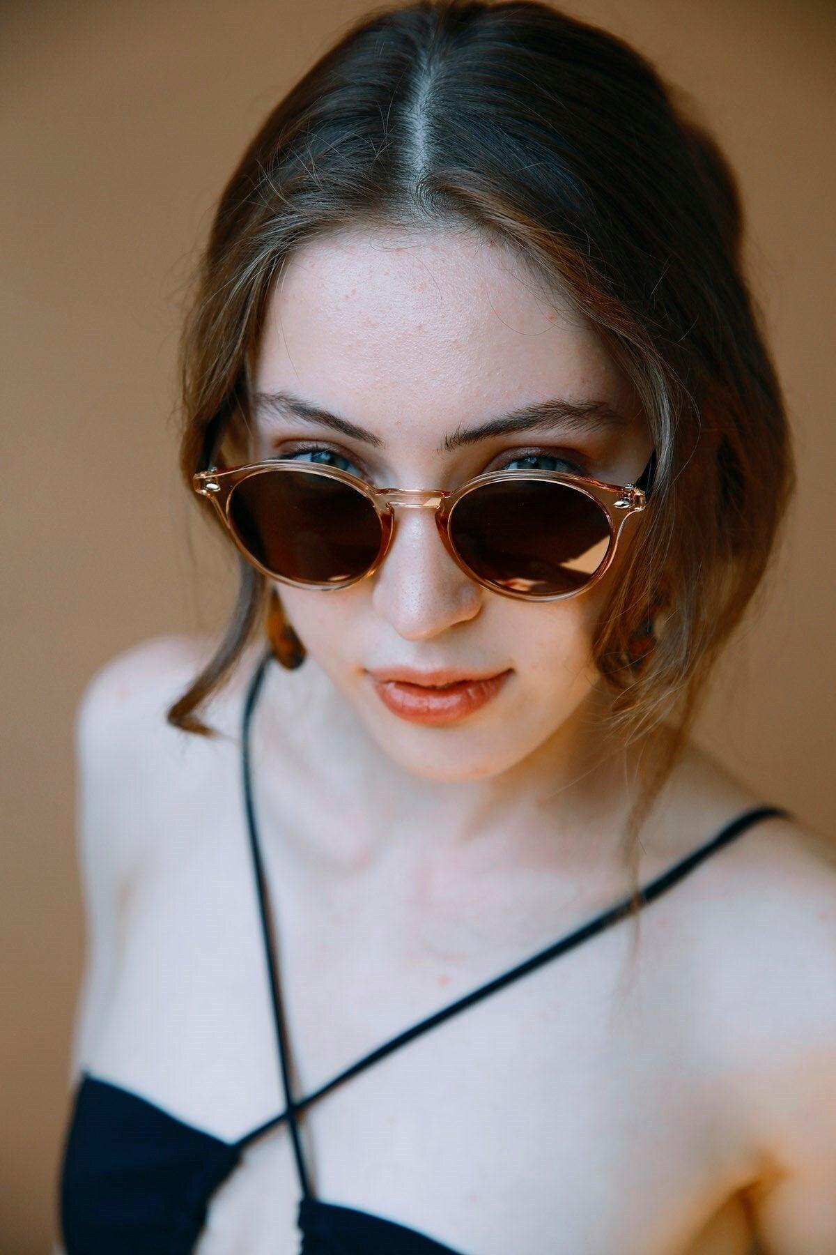 Paden Nude Brown Sunglasses - Swordslife