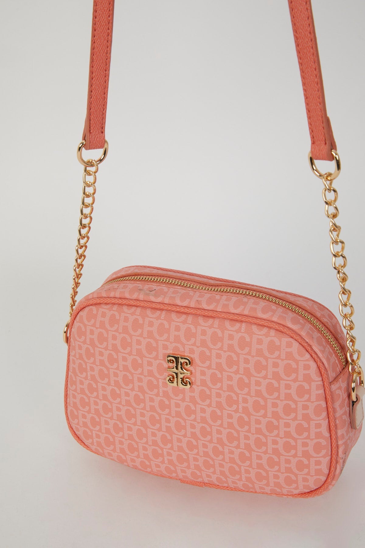 Small Alphabet Coral Women's Shoulder Bag 05PO22Y1543