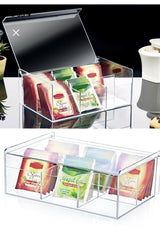 6 Compartment Tea Box Bag Herbal Tea Container