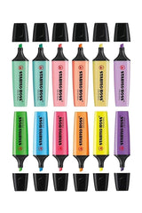 6 Pastels 6 Vivid Color Boss