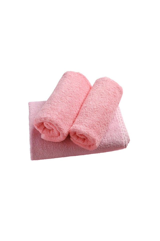 6 Pieces Pink Hand Face Towel 100% Cotton Soft Towel 30x50 - Swordslife