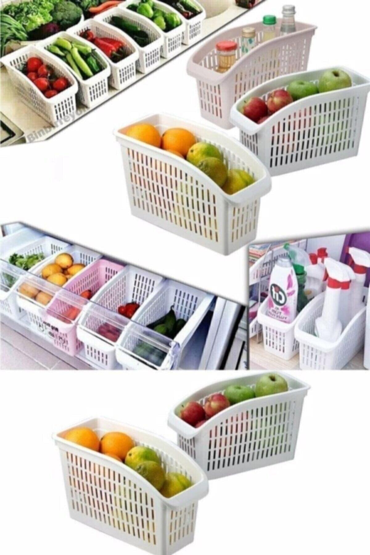 6 Pieces Refrigerator Organizer Organizer, Cabinet Organizer Organizer - Swordslife