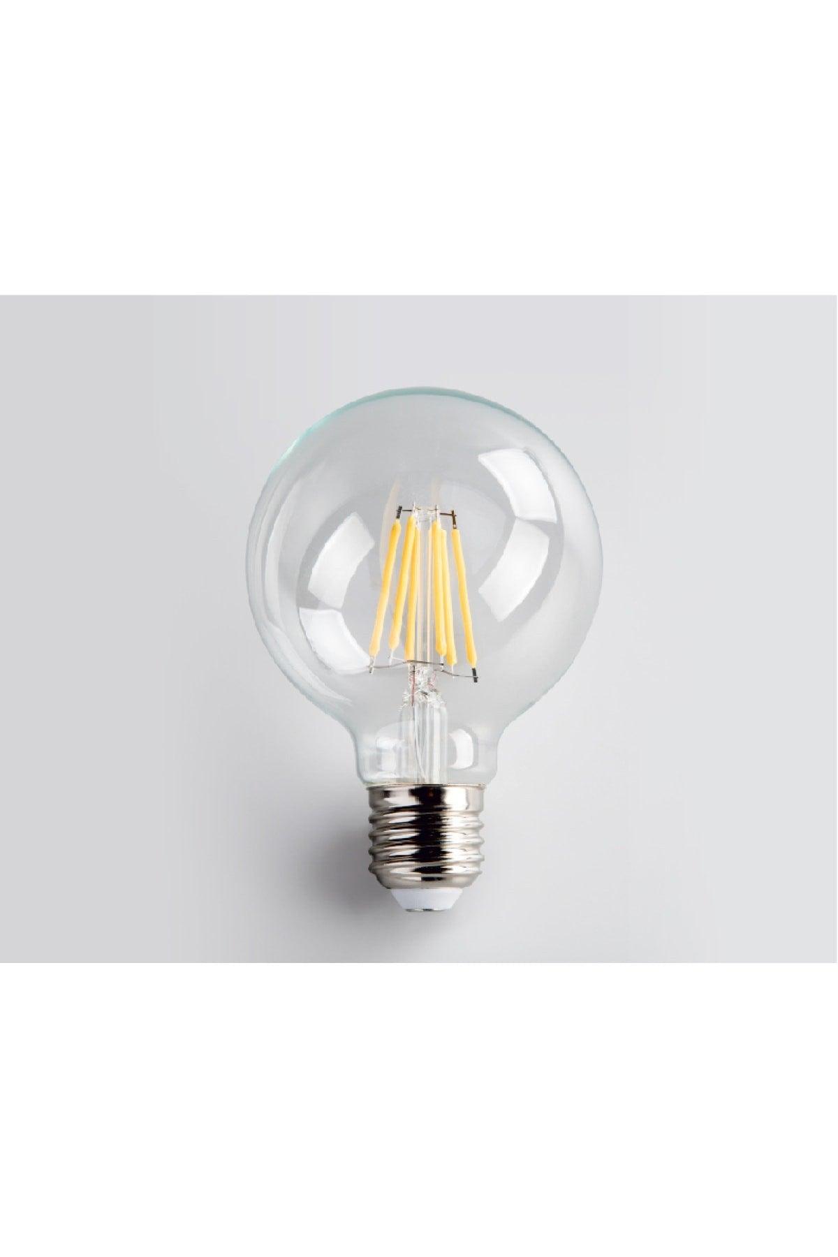 6w Long Filament G95 Glop Led Bulb 5 Li