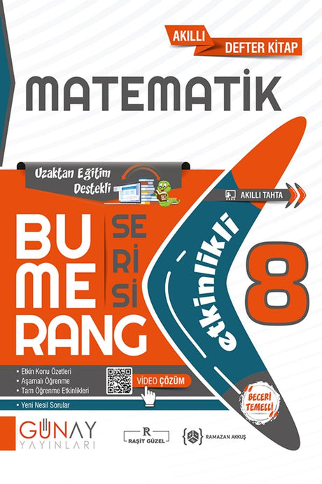 8th Grade Boomerang Smart Book with Mathematics Activity 2022-2023 - Swordslife