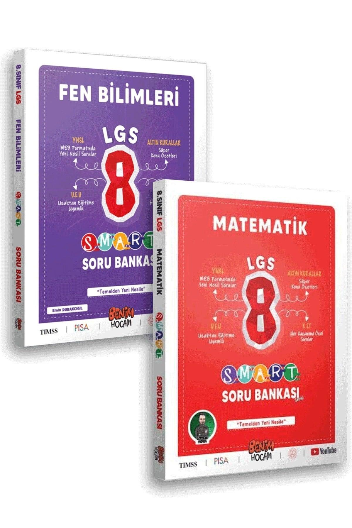 8th grade Lgs Mathematics - Science Smart Question Bank 2 Book Set - Swordslife