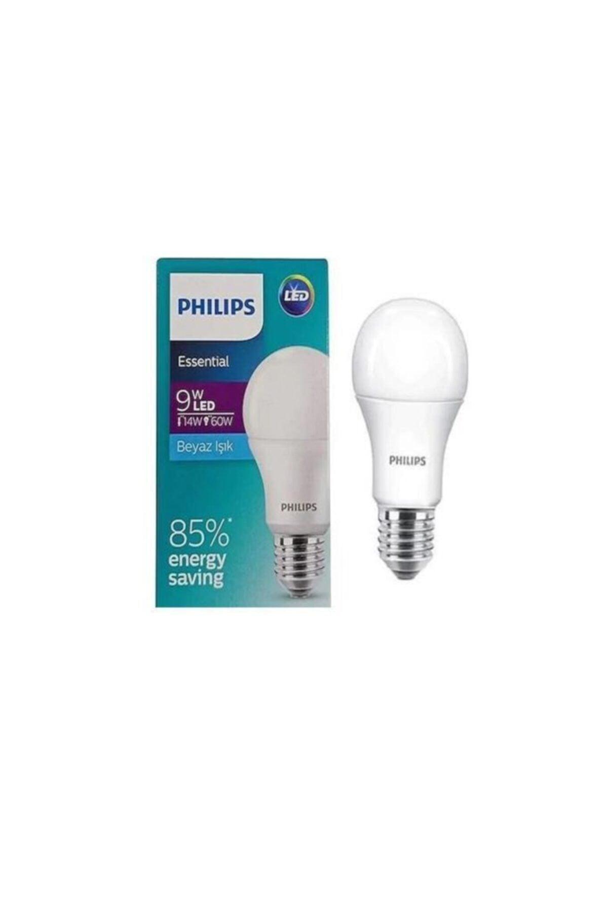 9w Led Bulb E27 White (8 Pieces)