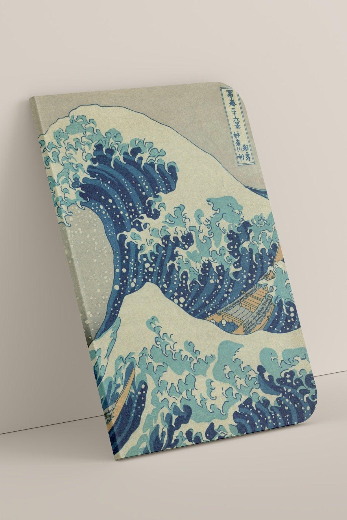 A4 Notebook 5 - Hokusai - The Great Wave Off