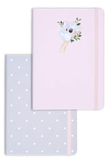 A5 Set Of 2 Notebooks 15x21 Cm Koala Dotted