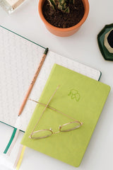 A5 Notebook Dotted Light Green