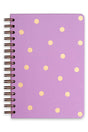 A5 Timeless Planner Agenda Polka Dot Purple