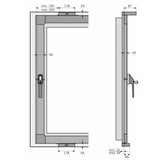 ABUS / Window slope protection / FKS208 / brown / GL AL0145 - Swordslife