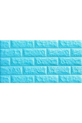 Light Blue 70x38 Cm 0,26 M2 Kids Room Wallpaper Panel Nw05 - Swordslife