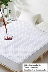 Adelya Quilted Liquid Proof Mattress Protector Mattress 10 Size - Swordslife