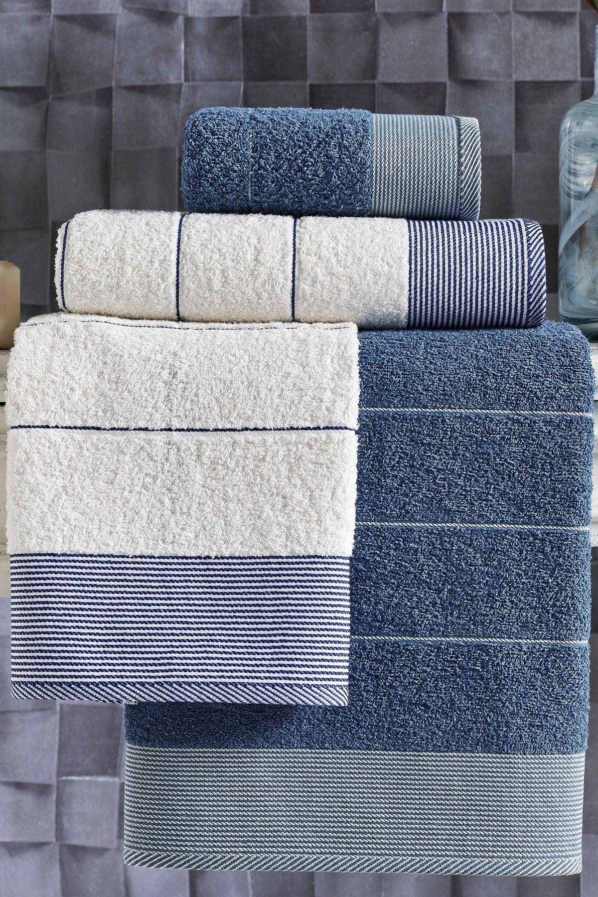 Afilli 4 Pcs Bath Towel Set