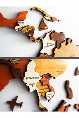 Wooden World Map - Swordslife