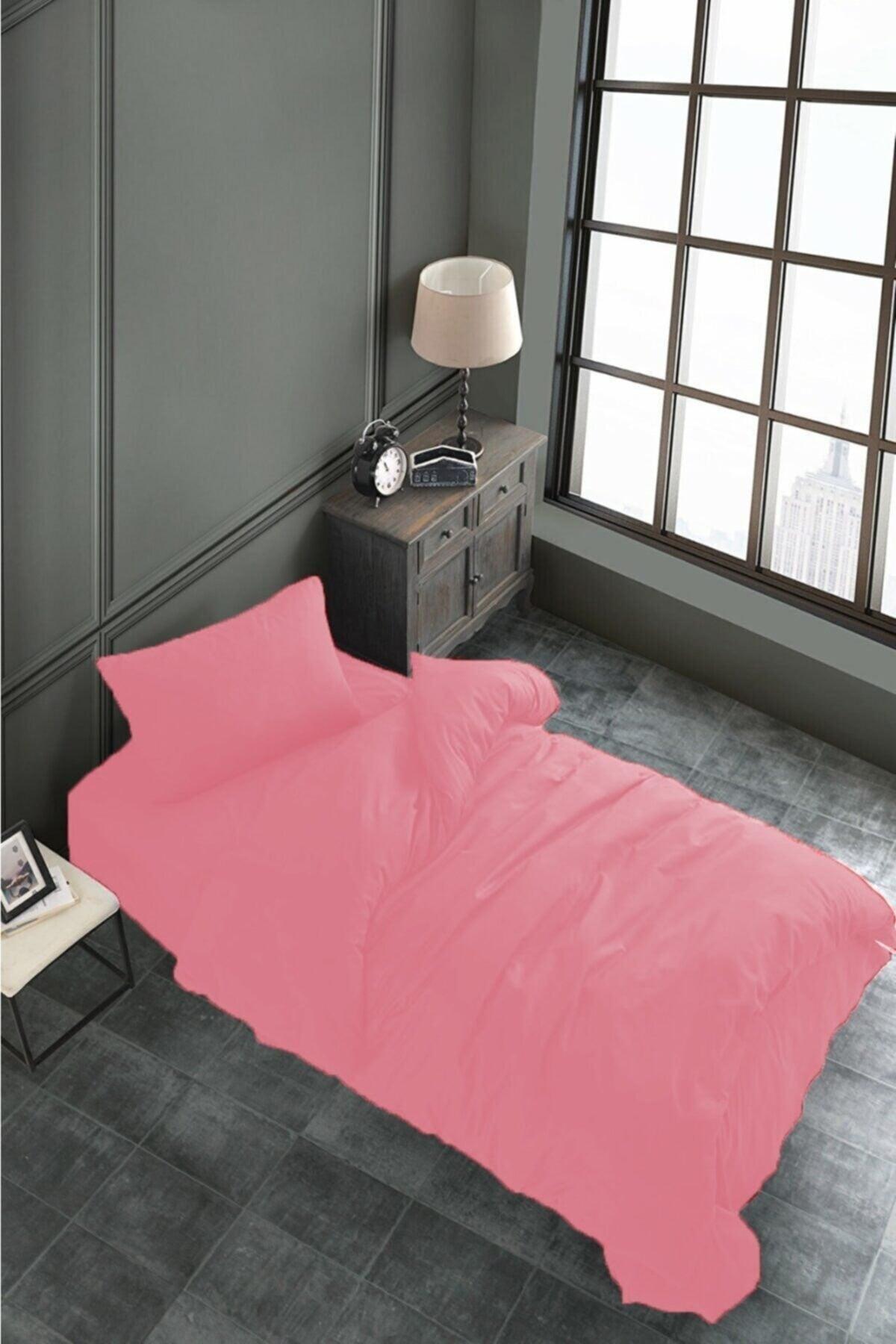 Akfil Cotton Pink Single Duvet Cover Set - Swordslife