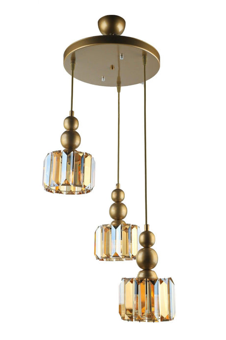 Alaba 3rd Chandelier Tumbled Honey Stone - Swordslife