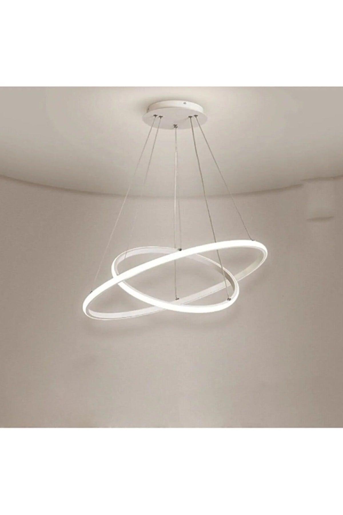 Albert 2 White Daylight Led Chandelier - Swordslife