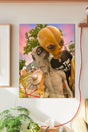 Alien Ufo Wall Poster Large 45x30 Cm - Swordslife