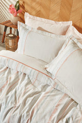 Alita Ranforce Double Duvet Cover Set - Salmon - Swordslife