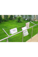 Aluminum Balustrade Round Handrail Balcony
