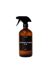 Amber Brown Glass Bottle Bathroom Cleaner Bathroom Cleaner Hand Soap 500 Ml Black Label - Swordslife