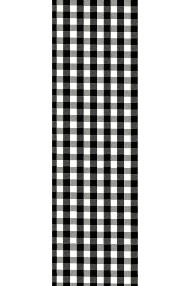 Placemat, Black Gingham Runner - Swordslife