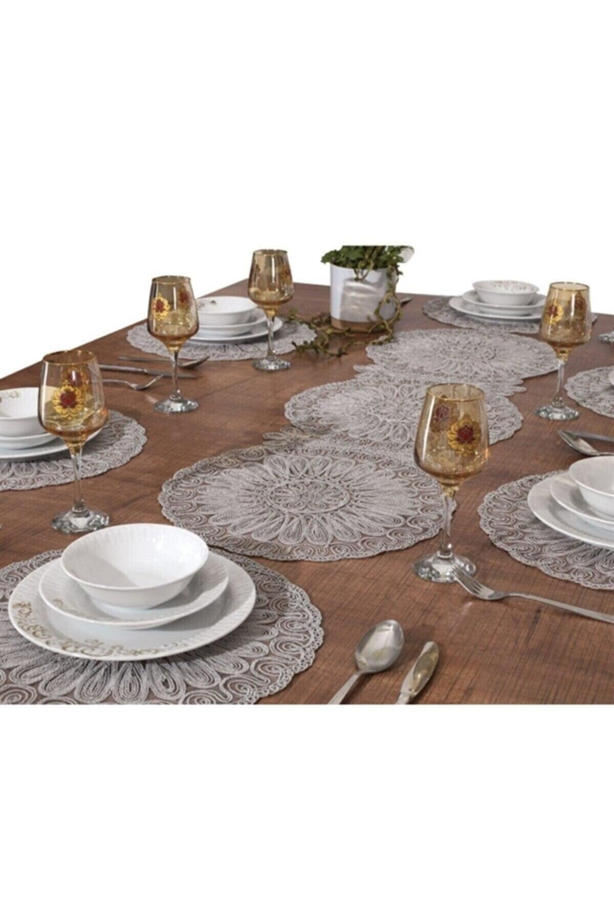 Placemat Supla And Runner Set For 6 Persons