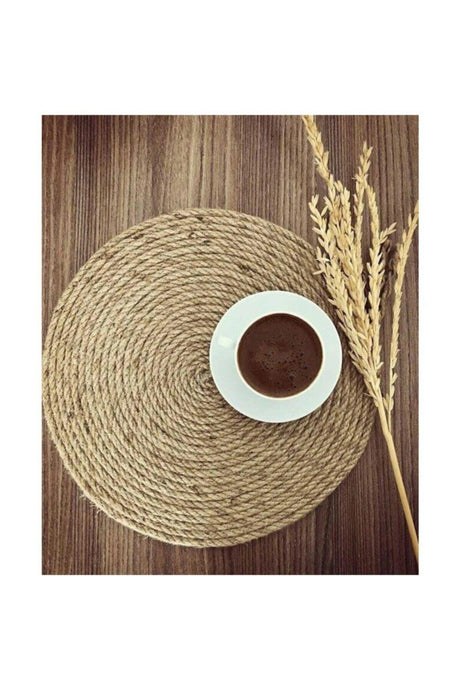 Placemat Supla Set Jute Rope 1 Piece - Swordslife