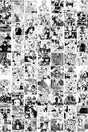 Anime Collage 70s Poster Wallpaper Set - Swordslife