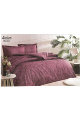 Antico Double Duvet Cover Set Plum - Swordslife