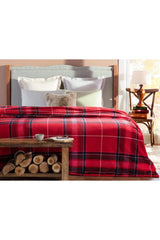 Antonin Welsoft Double Printed Blanket - Red - Swordslife