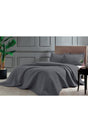 Anthracite Glory Double Bedspread Set - Swordslife