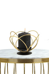 Aqua Candle Holder Model No:01 Gold - Swordslife