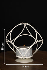 Aqua Candle Holder Model No:02 White - Swordslife