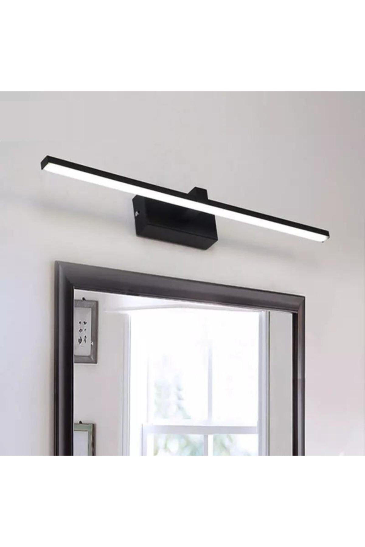 Armas Black Table Mirror Bathroom Sconce White Led 50 cm Wall Sconce - Swordslife