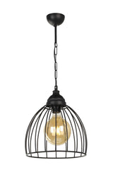 Eser Single Chandelier Black - Swordslife