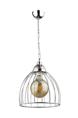 Eser Single Chandelier Chrome - Swordslife