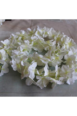 Artificial Flower Hanging Hanging Hydrangea Flower 100 Cm White - Swordslife